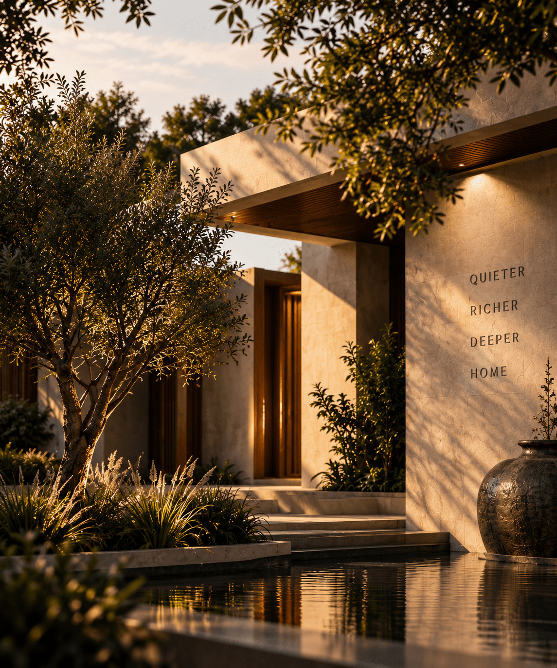 Merakii editorial architectural scene